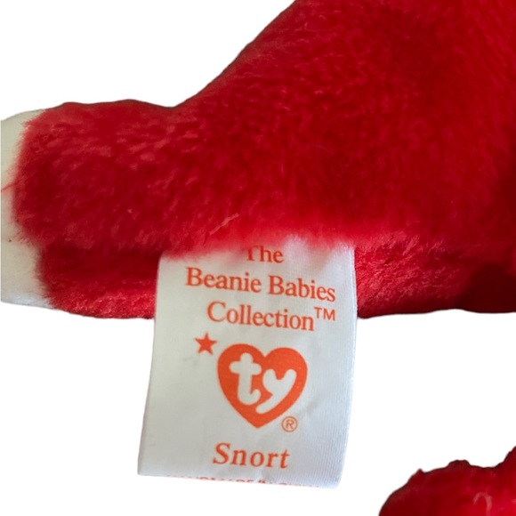 Snort Ty Rare Retired Original Beanie Baby - Picture 7 of 13